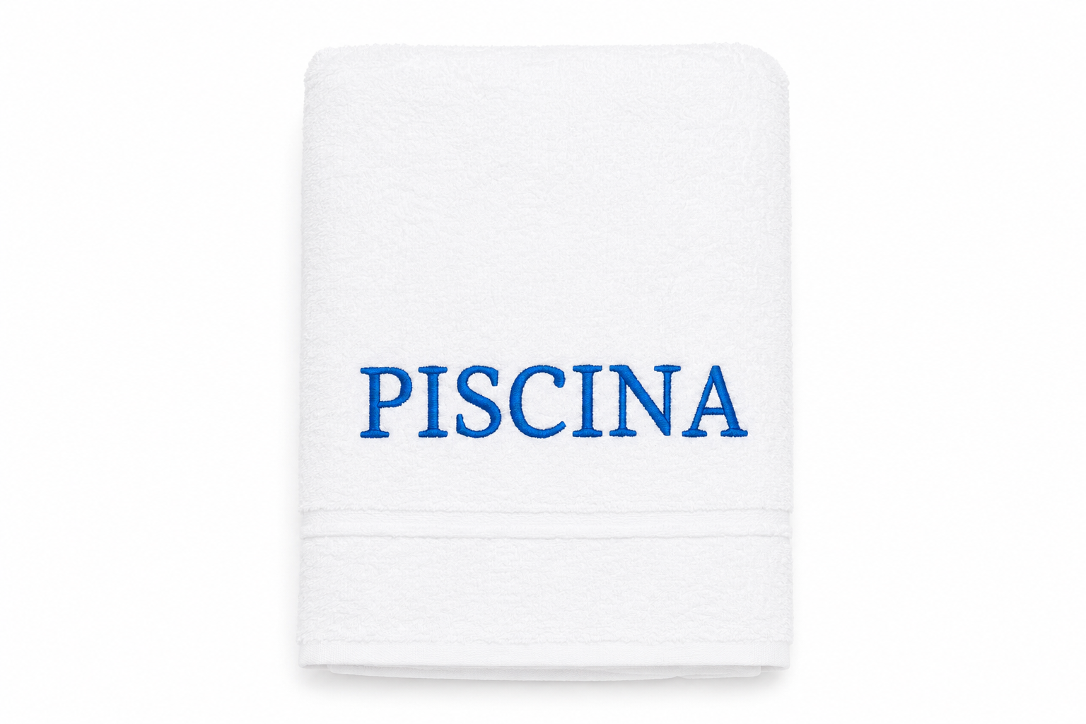Toalha De Banho Soft Plus - Bordada P/ Piscina Personalizada